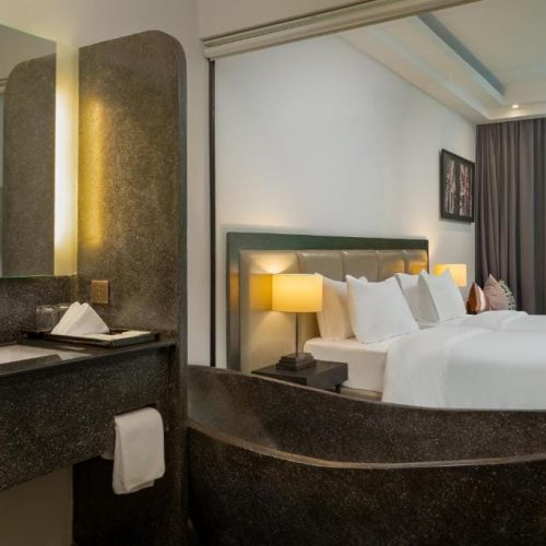 Deluxe Double or Twin Room with Pool View